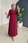 Eteği Piliseli Takım | Bordo