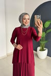 Eteği Piliseli Takım | Bordo