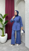 Luna Denim Takım | Mavi