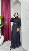 Nora Dantel Elbise | Siyah