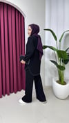 Oval Kesim Oysh. Takım | Siyah