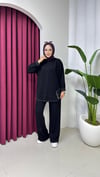 Oval Kesim Oysh. Takım | Siyah