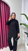 Oval Kesim Oysh. Takım | Siyah
