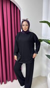 Oval Kesim Oysh. Takım | Siyah