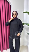 Oval Kesim Oysh. Takım | Siyah
