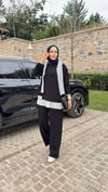 Piliseli İçlik Detaylı Oysh Takım | Siyah
