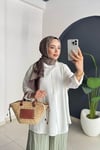 Tencel Gömlek | Beyaz