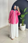 Tencel Gömlek | Pembe