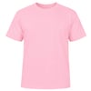 Pembe Kol Sıfır Yaka Tişört