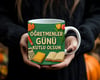 Öğretmenler Günü Hediyesi – 3D Özel Baskılı Porselen Kupa