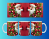 Yılbaşı ve Noel Konseptli Kupa – Renkli Özel Baskı Tasarım