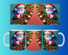 Yılbaşı ve Noel Konseptli Kupa – Renkli Özel Baskı Tasarım