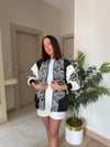  Leopar Desenli Bomber Ceket