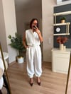 Beyaz Paça Detaylı Premium Takım