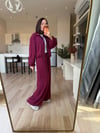 Bordo Bomber Modal Alt-Üst Takım