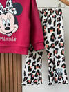 Bordo Leopar Minnie Takım