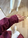 Bordo Premium Süet Ceket