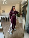 Bordo Tasarım 3 lü Takım