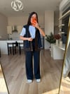 Çift Parça Görünümlü Yelek & Pantolon Takım