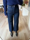 Gece Mavisi Wide Leg Jean