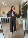Haki Bomber Ceketli Kemerli Takım