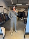 Haki Sırtı Açık Modal Takım