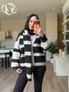 Kahve Atkılı Yumoş Hırka