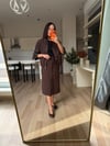 Kahve Bomber Ceket& Etek Takım
