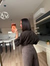 Kahve Kravatlı Tasarım Gömlek