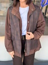 Kahve Tasarım Blazer Görünümlü Ceket