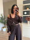 Kahve Üçlü Modal Takım