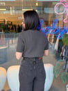 Kahve Wide Leg Jean