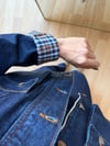 Kahve Yaka Denim Ceket& Pantolon Takım