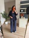 Lacivert  Minimal 3'lü Takım