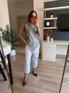 Marka Model Asimetrik Tül Bluz