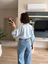 Marka Model Bebe Mavisi İncili Gömlek