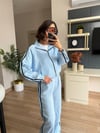 Marka Model Bebe Mavisi Şeritli Takım
