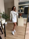 Marka Model Beyaz Ceket Etek Denim Takım ÖN SİPARİŞ