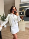 Marka Model Beyaz Ceket Etek Denim Takım ÖN SİPARİŞ