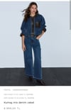 Marka Model Deri Garnili Denim Takım