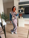 Marka Model Krem Denim Detaylı Takım 