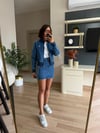 Marka Model Lacivert Ceket Etek Denim Takım ÖN SİPARİŞ