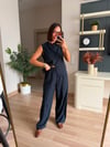 Marka Model Lacivert Keten Yelekli Takım