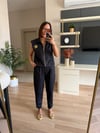 Marka Model Lacivert Yıldız İşlemli Yelek Pantolon Takım