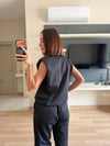 Marka Model Lacivert Yıldız İşlemli Yelek Pantolon Takım