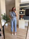 Marka Model Mavi Kemer Detaylı Takım
