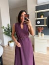 Marka Model Mürdüm Tensel Elbise