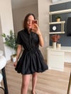 Marka Model Siyah Balon Elbise 
