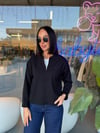 Marka Model Siyah Polo Yaka Triko