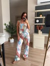 Marka Model Soft Desenli Bluz Pantolon Takım